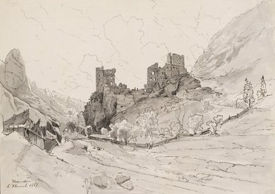 Ruinen der Burg Kamen von Ladislav Benesch